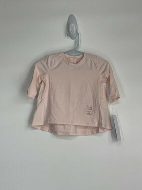 New Perfect Joy Baby Girls Shirt Size 0-3 Month Robeez 3/4 Sleeve Pink Shine